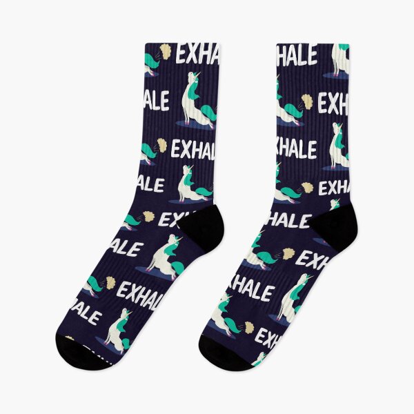 Item preview, Exhale Yoga Unicorn designed and sold by jaygo.