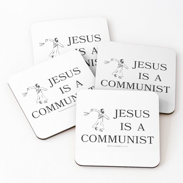 Item preview, Jesus is a Communist designed and sold by bread-rosaries.
