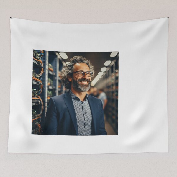 Item preview, Ethical (Systems) Hacker at Work designed and sold by TheBrainArt.