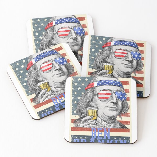Item preview, Ben Drankin USA Flag 4th Of July  designed and sold by MouadElMazouzi.