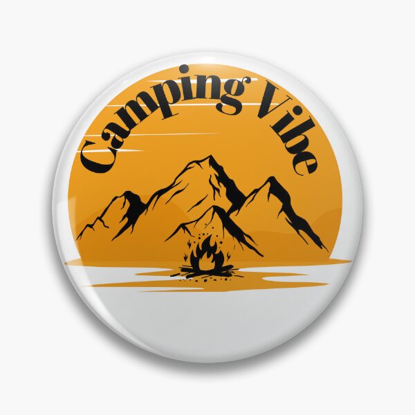 Item preview, Camping Vibe Retro Style designed and sold by Tobiasz Pietruska.
