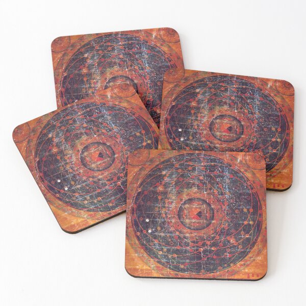 Item preview, Mandala 166 Tibetan Thangka Astronomical Zodiacal Signs Planet Movement 1684 designed and sold by GuyBlank.