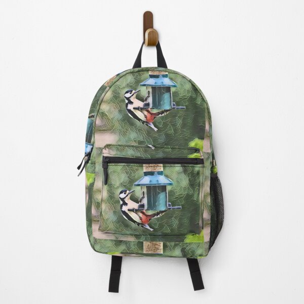 Item preview, Woodpecker Feed In Gemstone designed and sold by Fearless-Fox.