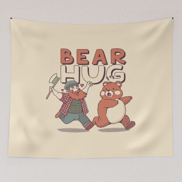 Item preview, Bear Hug Cuteness Attack by Tobe Fonseca designed and sold by Tobe Fonseca®.