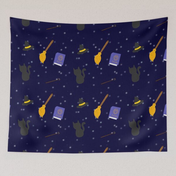 Item preview, Magic Pattern - Dark blue background designed and sold by Daisy-Workshop.