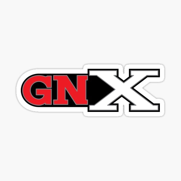 Item preview, Buick GNX logo designed and sold by BirdsNestDesign.
