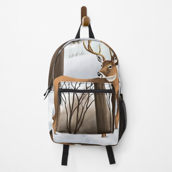 Item preview, White-tailed Deer In Snow designed and sold by studioart.