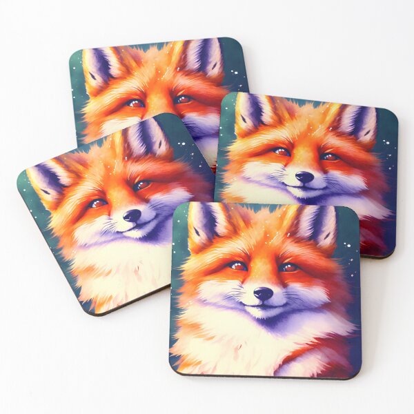 Item preview, Handsome big fluffy fox  designed and sold by LifeisStickers.