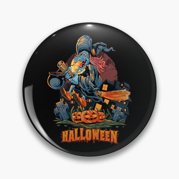 Item preview, witch flies with broom pile designed and sold by quanlh.