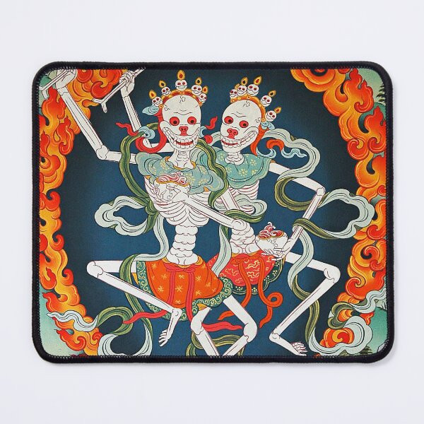 Item preview, Citipati Tibetan Skeleton Dancers Cemetary Gaurdians designed and sold by GuyBlank.