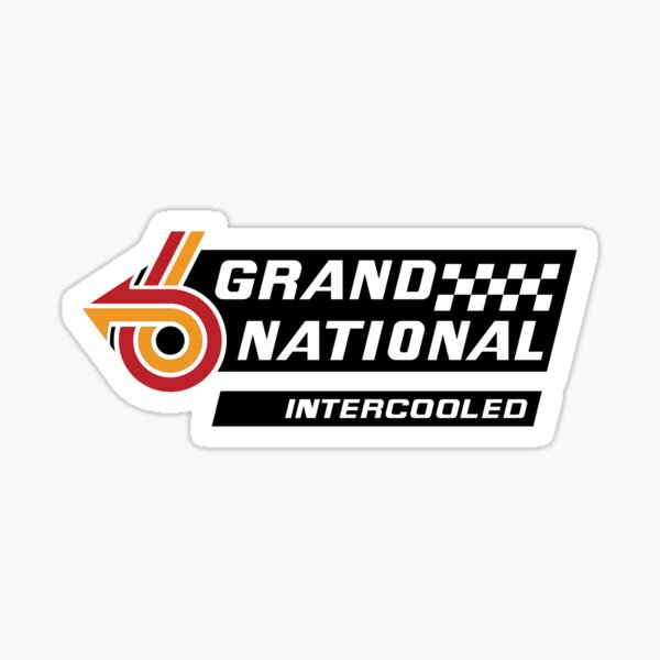 Item preview, Buick Grand National Intercooled logo designed and sold by BirdsNestDesign.