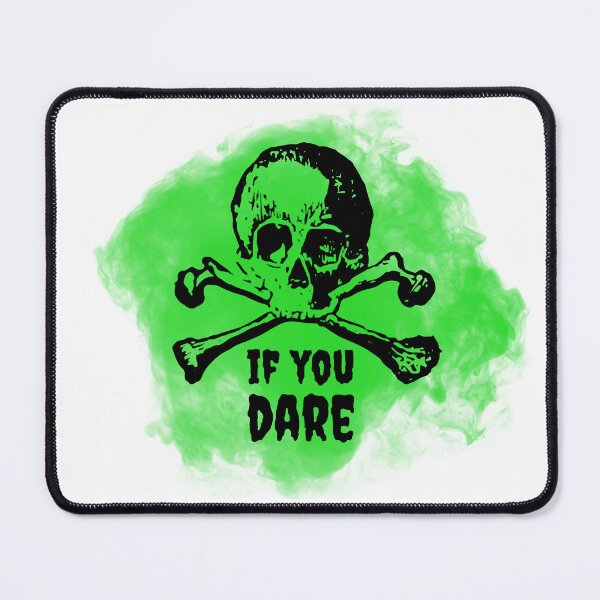 Item preview, If You Dare skull designed and sold by Thirdsun.