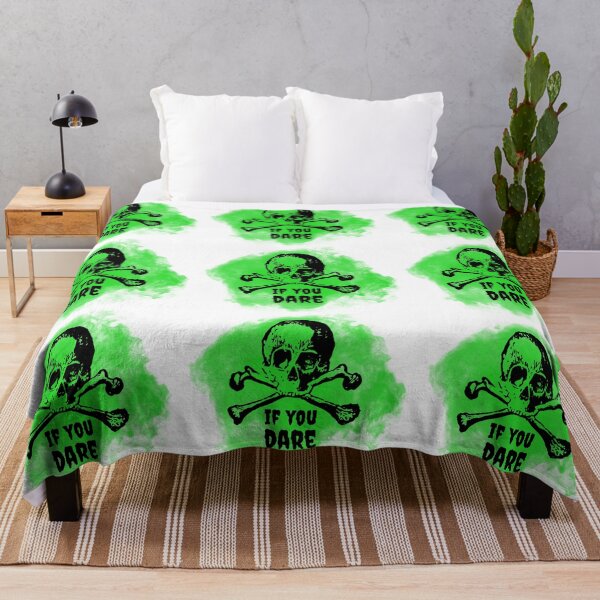 Item preview, If You Dare skull designed and sold by Thirdsun.
