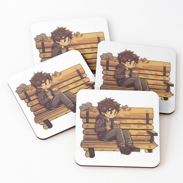 Item preview, Boy sitting on a bench designed and sold by abmkf.