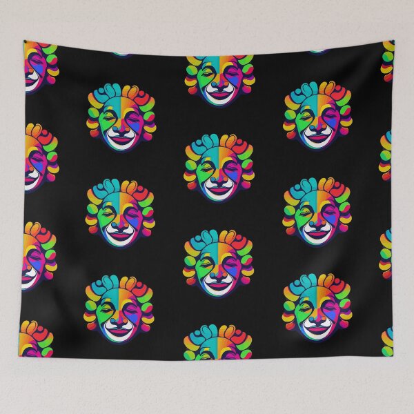 Item preview, Psychedelic Smiley Clown designed and sold by spyduckz.