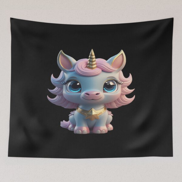 Item preview, Cute Baby Unicorn designed and sold by Shiwwa.