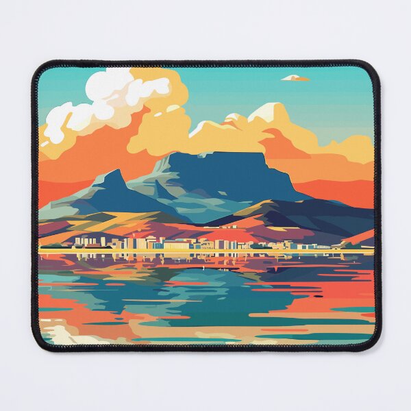 Item preview, Cape Town - South Africa Travel Print - TP038 designed and sold by StudioRedKoala.