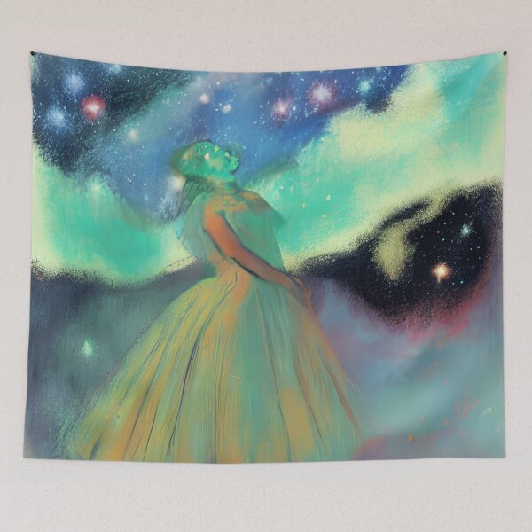 Item preview, Galaxy in the style of famous art No. 8 designed and sold by CRAFTER-MEDIA.