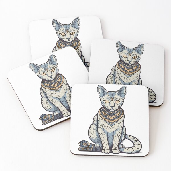 Item preview, Bronze Graceful Mau Egyptian Cat Breed Design, Sleek & Playful Feline Lover's Activity Theme designed and sold by DooodleGod.