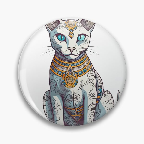 Item preview, Mau Mythos: Egyptian Feline Artistry & Accessories with AI-inspired Design for Cat Breed Admirers designed and sold by DooodleGod.