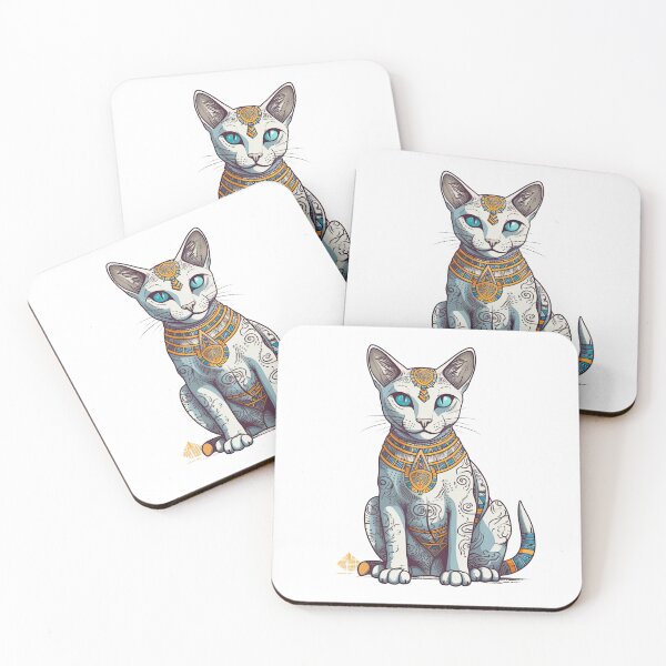 Item preview, Mau Mythos: Egyptian Feline Artistry & Accessories with AI-inspired Design for Cat Breed Admirers designed and sold by DooodleGod.
