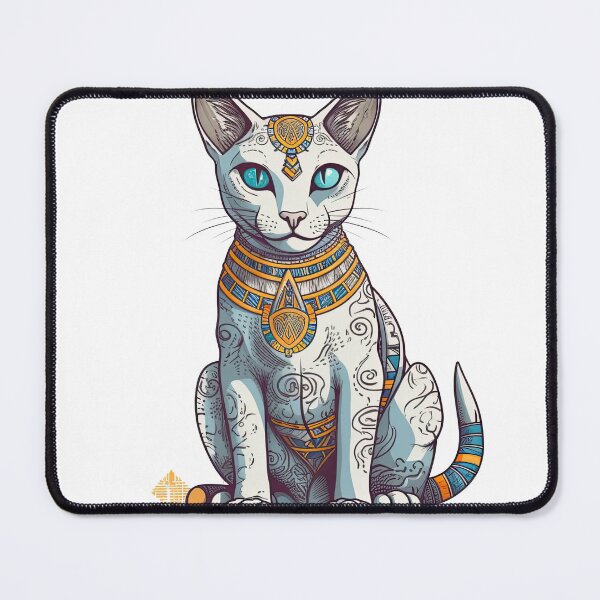 Item preview, Mau Mythos: Egyptian Feline Artistry & Accessories with AI-inspired Design for Cat Breed Admirers designed and sold by DooodleGod.