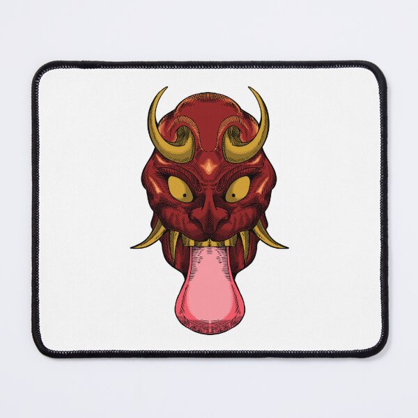 Item preview, Red oni mask designed and sold by 995dsgn.
