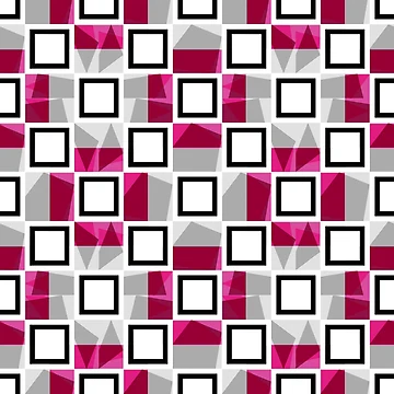 Artwork thumbnail, Geometric Raspberry by MarshallWild