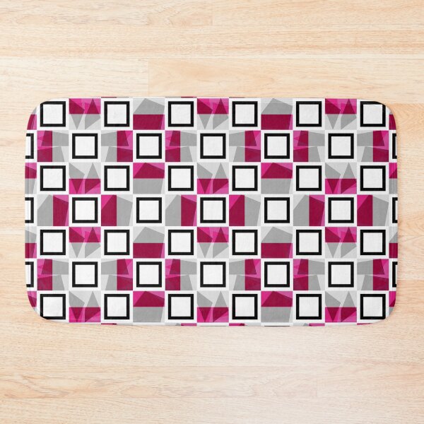 Item preview, Geometric Raspberry designed and sold by MarshallWild.