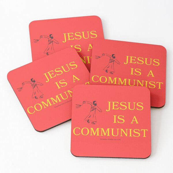 Item preview, Jesus is a Communist designed and sold by bread-rosaries.
