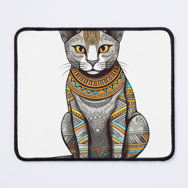 Item preview, Mau Design: Mythical Feline Art for Cat designed and sold by DooodleGod.