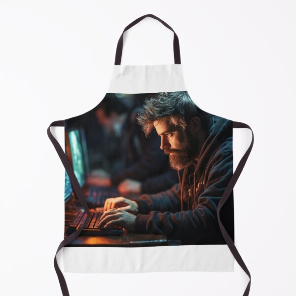 Item preview, Ethical (Systems) Hacker at Work designed and sold by TheBrainArt.