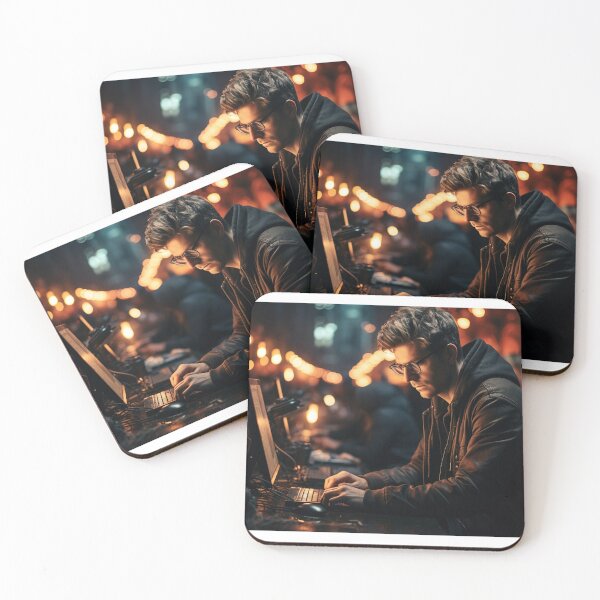Item preview, Ethical (Systems) Hacker at Work designed and sold by TheBrainArt.