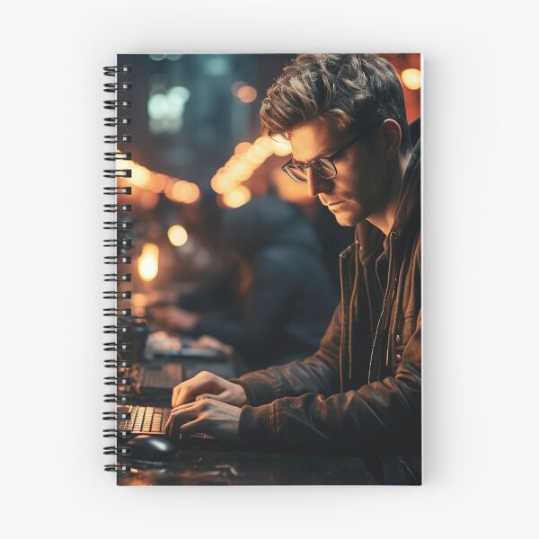 Item preview, Ethical (Systems) Hacker at Work designed and sold by TheBrainArt.