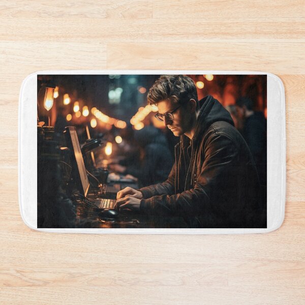 Item preview, Ethical (Systems) Hacker at Work designed and sold by TheBrainArt.