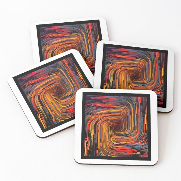 Item preview, Swirling Color in Black Frame designed and sold by raviolli000.