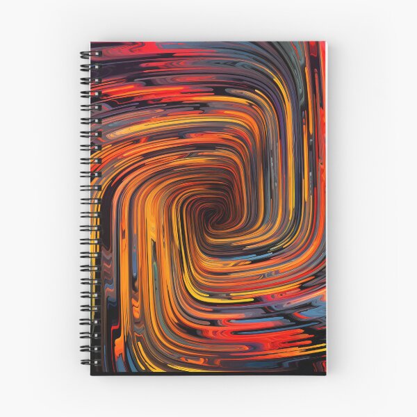 Item preview, Swirling Color in Black Frame designed and sold by raviolli000.
