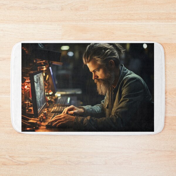 Item preview, Ethical (Systems) Hacker at Work designed and sold by TheBrainArt.