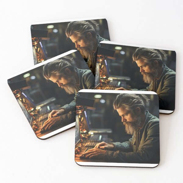 Item preview, Ethical (Systems) Hacker at Work designed and sold by TheBrainArt.