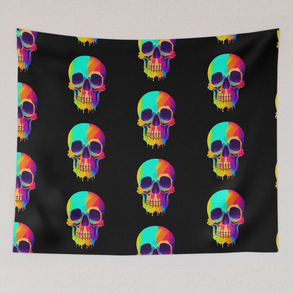 Item preview, Trippy Skull Head designed and sold by spyduckz.