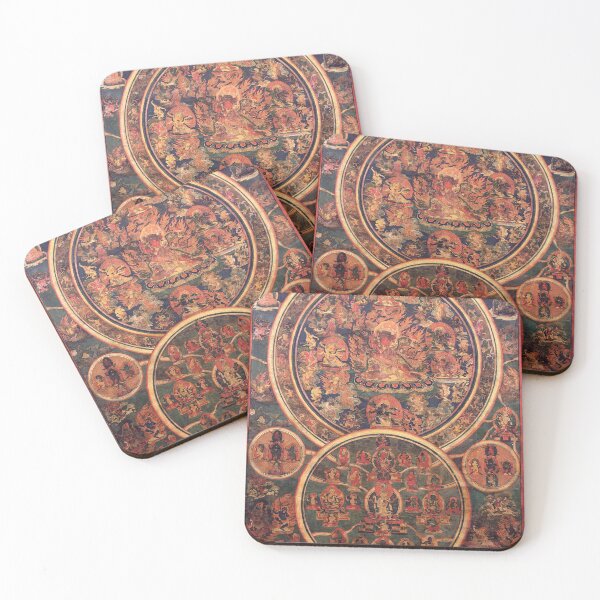 Item preview, Mandala 167 Peaceful Wrathful Deities of the Bardo designed and sold by GuyBlank.