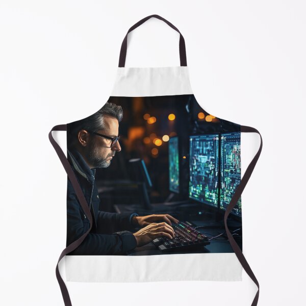 Item preview, Ethical (Systems) Hacker at Work designed and sold by TheBrainArt.