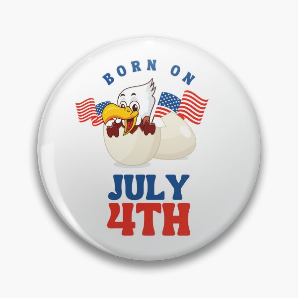Item preview, Born On July 4th designed and sold by Saim776.