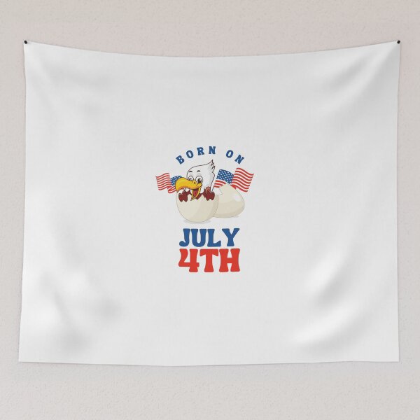 Item preview, Born On July 4th designed and sold by Saim776.