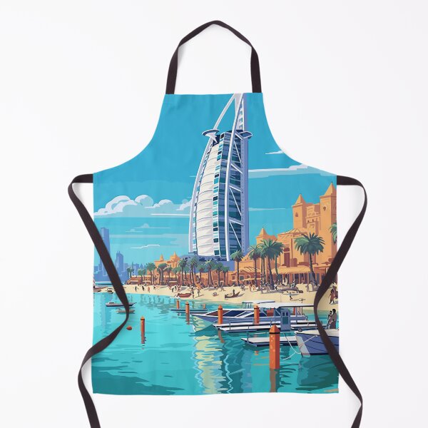 Item preview, Dubai - United Arab Emirates Travel Print - TP039 designed and sold by StudioRedKoala.