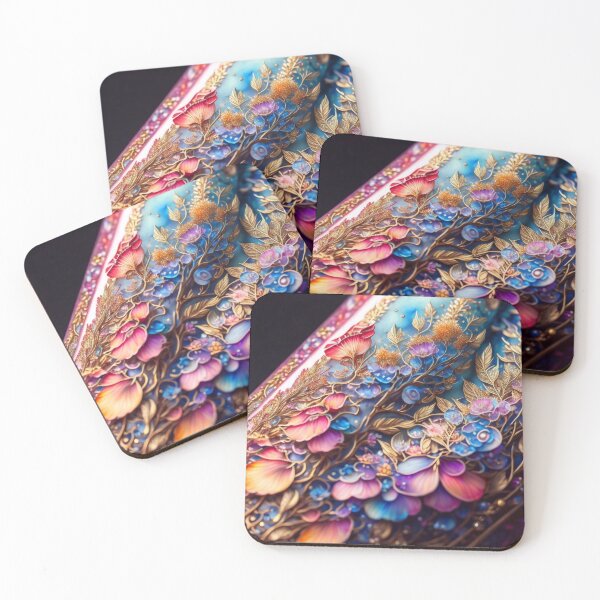 Item preview, Tiny colorful flowers designed and sold by M-Y-A-R-T-.