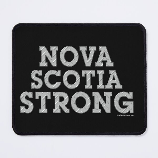 Item preview, Nova Scotia Strong Metal Design- Steel Plate designed and sold by Kevin Cameron.