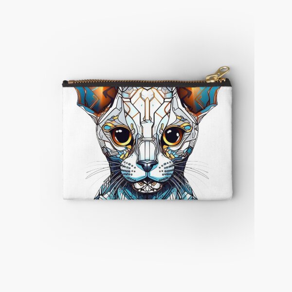 Item preview, Egyptian Mau design with magnetic closure for modern cat designed and sold by DooodleGod.