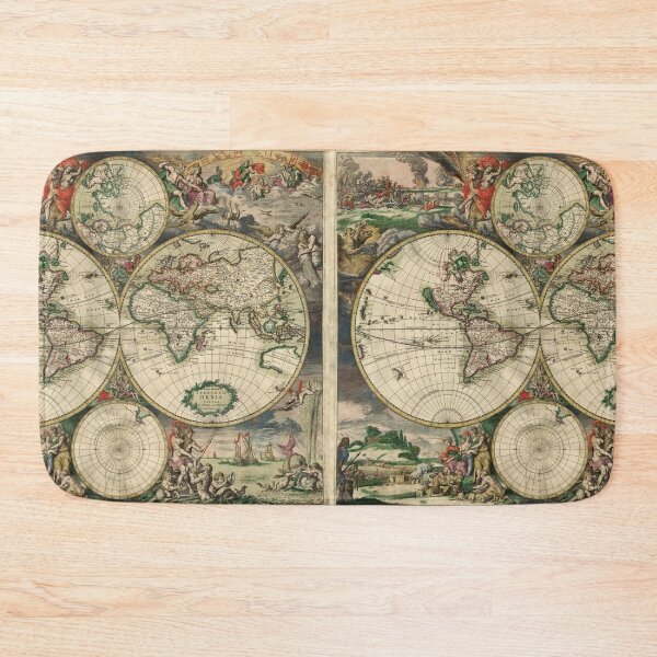 Item preview, vintage map designed and sold by msro1.