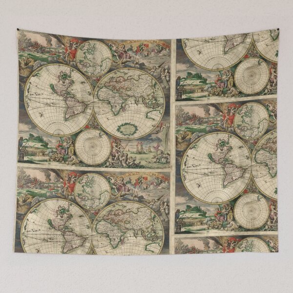 Item preview, vintage map designed and sold by msro1.
